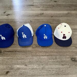 New Era Red and White Fitted Cap